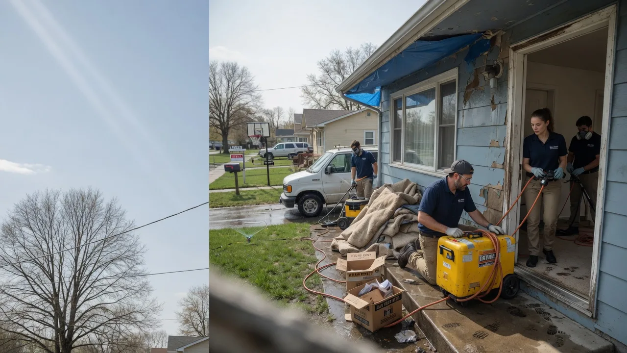 Basement Flood Cleanup in Mongo, IN near me